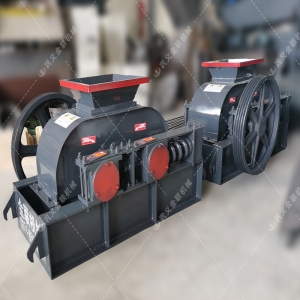2PGC400X400雙齒輥破碎機發貨圖片_發往廣西百色_破碎錳礦