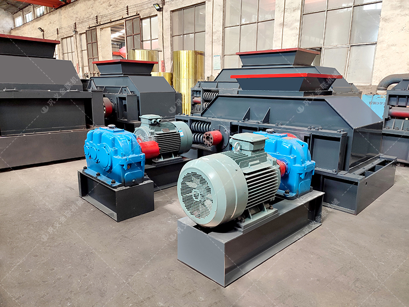 1007型彈簧式對輥破碎機設(shè)備發(fā)往江西