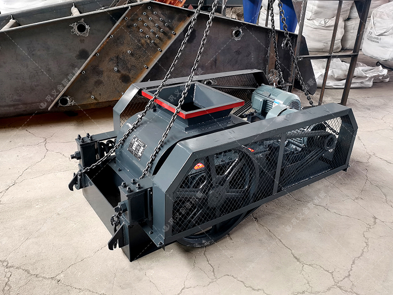 2PG610X400對輥破碎機(jī)發(fā)貨圖片_發(fā)往河北石家莊_破碎石灰石