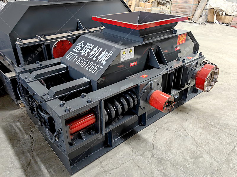 2PG800X600對(duì)輥破碎機(jī)發(fā)貨圖片_發(fā)往廣西三江_鵝卵石制砂