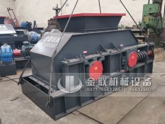 2PG1200x800直連式液壓對輥破碎制砂機發貨 發往河南鄭州